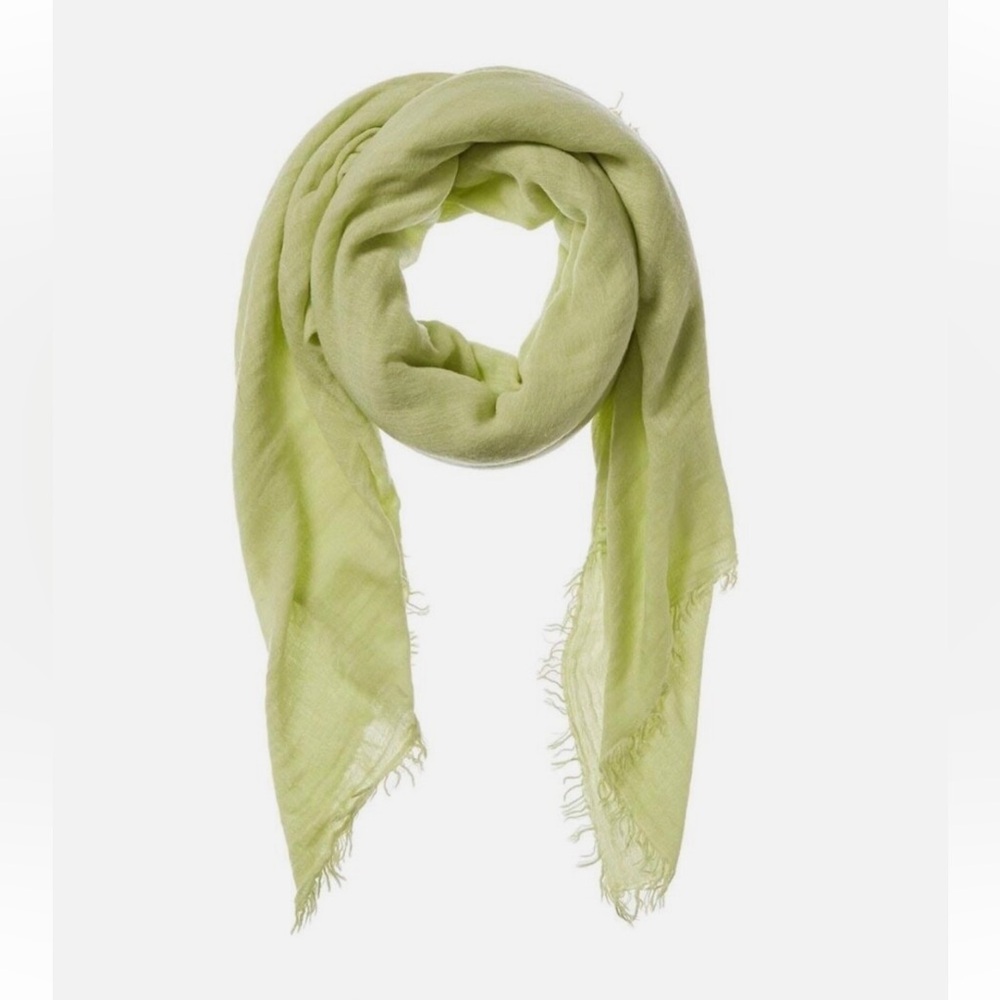 Free People Light Green Pistachio Scarf